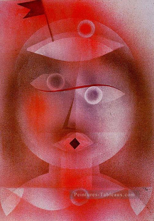 Le masque avec le petit Fl Paul Klee Peintures à l'huile